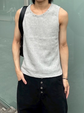 Never mind the XU / Chikashitsu+さん(メンズ・179cm)の夏コーディネート