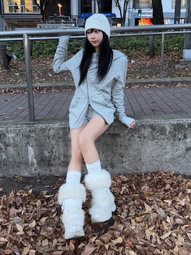 Never mind the XU / Chikashitsu+さんのコーディネート