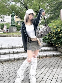 chiiiky ワイドパンツ XU ラフォーレ原宿 chiiiky ワイドパンツ XU ラフォーレ原宿