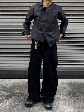 Never mind the XU / Chikashitsu+さん(メンズ・177cm)の夏コーディネート