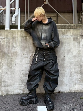 Never mind the XU / Chikashitsu+さん（メンズ・171cm）の秋コーディネート