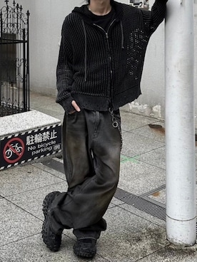 Never mind the XU / Chikashitsu+さん（メンズ・177cm）の秋コーディネート