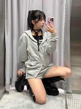 Never mind the XU / Chikashitsu+さんのコーディネート