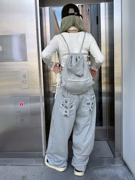 Never mind the XU / Chikashitsu+さん（レディース・160cm）の冬コーディネート