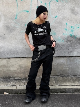 Never mind the XU / Chikashitsu+さん(レディース・154cm)の夏コーディネート