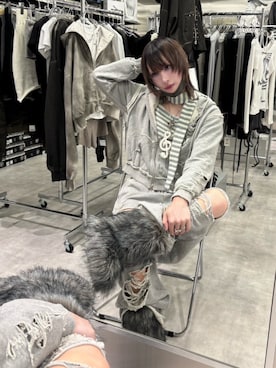 Never mind the XU / Chikashitsu+さん（メンズ・172cm）の秋コーディネート