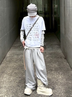Never mind the XU / Chikashitsu+さん(メンズ・171cm)の夏コーディネート