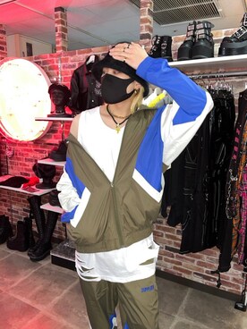 Never mind the XU / Chikashitsu+さん（メンズ・170cm）の春コーディネート