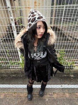 スカルオフショルダー長袖サブカル　グランジ　パンク　y2k 5点まとめ買い スカルオフショルダー長袖サブカル グランジ パンク y2k 5点まとめ買い