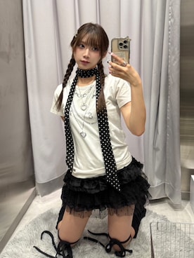 Never mind the XU / Chikashitsu+さん（レディース・153cm）の秋コーディネート