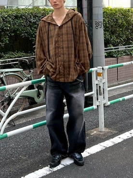 Never mind the XU / Chikashitsu+さん（メンズ・178cm）の冬コーディネート