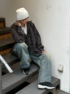 Never mind the XU / Chikashitsu+さんのコーディネート