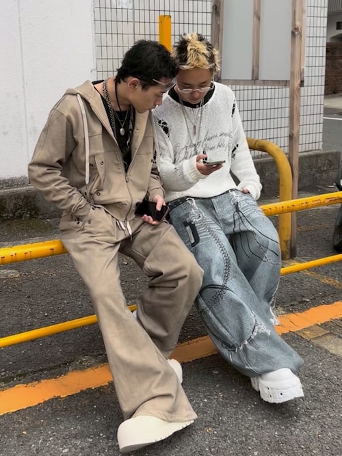 ROSEN KREUZ（ローゼンクロイツ） ジーンズ 「Rosen Kreuz」3D RELIC