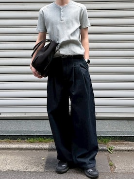 Never mind the XU / Chikashitsu+さん(メンズ・176cm)の春コーディネート