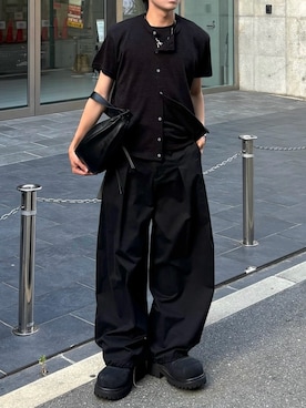 Never mind the XU / Chikashitsu+さん(メンズ・178cm)の夏コーディネート