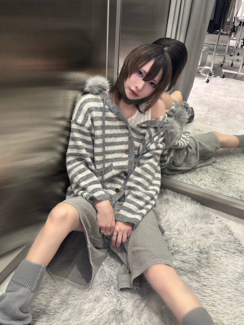 Never mind the XU】boots cut leg warmer / 【ネバーマインド ザ