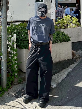 Never mind the XU / Chikashitsu+さんのコーディネート