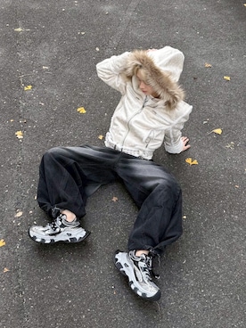 Never mind the XU / Chikashitsu+さんのコーディネート