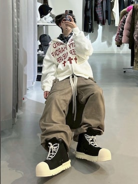 Never mind the XU / Chikashitsu+さんのコーディネート