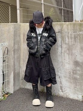 Never mind the XU / Chikashitsu+さんのコーディネート