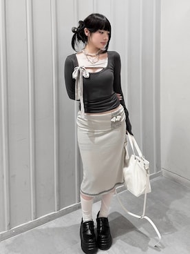Never mind the XU / Chikashitsu+さん(レディース・151cm)の秋コーディネート