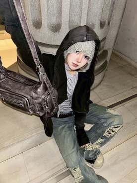 Never mind the XU / Chikashitsu+さんのコーディネート