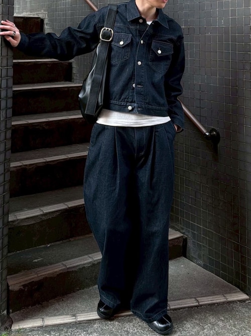 THE C/S PROJECT デニムジャケット gジャン 「CS」denim short jacket 