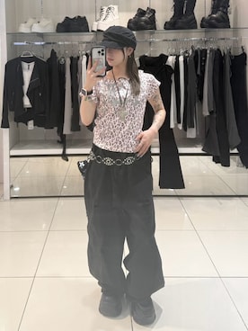 「Chikashitsu +（チカシツプラス）のアイテム」を使った、Never mind the XU / Chikashitsu+さん（レディース・153cm）の秋コーディネート
