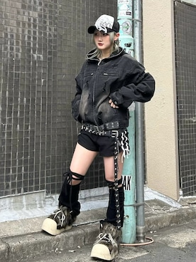 Never mind the XU / Chikashitsu+さんのコーディネート