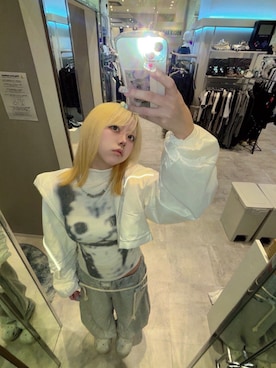 Never mind the XU / Chikashitsu+さん（レディース・165cm）の冬コーディネート