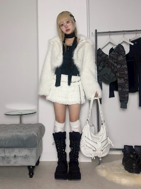 Never mind the XU / Chikashitsu+さんのコーディネート