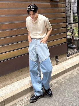 Never mind the XU / Chikashitsu+さん（メンズ・175cm）の夏コーディネート