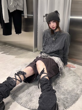 Never mind the XU / Chikashitsu+さんのコーディネート