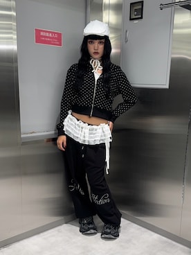 Never mind the XU / Chikashitsu+さん（レディース・165cm）の秋コーディネート