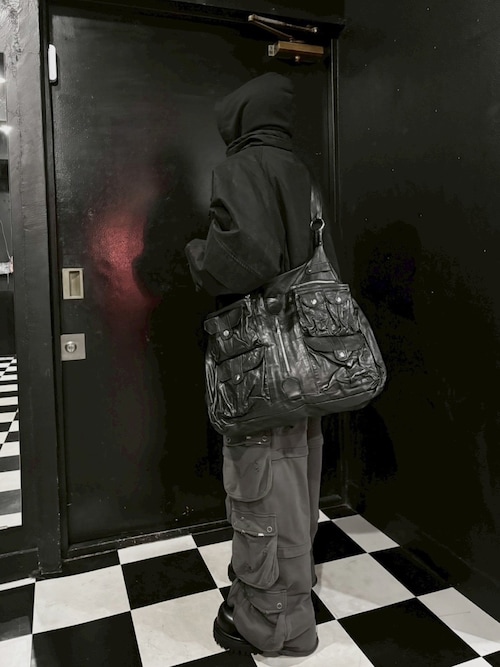 セール】【haveyoudiedbefore?】Subjugal Leather xBody Bag / 【ハブ