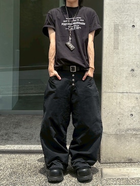 Never mind the XU / Chikashitsu+さん(メンズ・179cm)の夏コーディネート