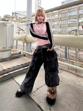 Never mind the XU / Chikashitsu+さん（レディース・153cm）の秋コーディネート