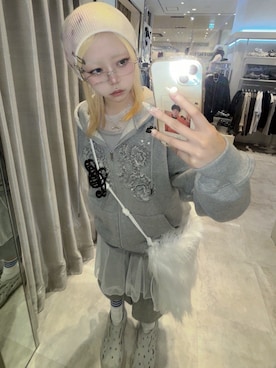 Never mind the XU / Chikashitsu+さん(レディース・165cm)の冬コーディネート