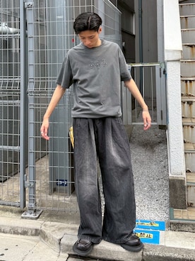 Never mind the XU / Chikashitsu+さん（骨格ナチュラル・メンズ・175cm）の秋コーディネート