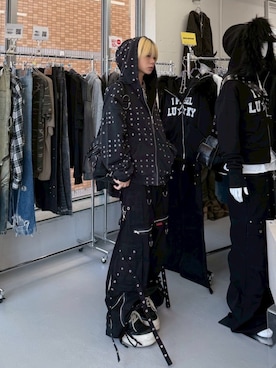 Never mind the XU / Chikashitsu+さんのコーディネート