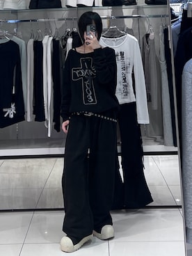 Never mind the XU / Chikashitsu+さんのコーディネート