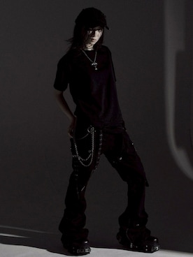 Never mind the XU / Chikashitsu+さん（メンズ・182cm）の冬コーディネート