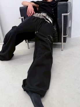 「Chikashitsu +（チカシツプラス）のアイテム」を使った、Never mind the XU / Chikashitsu+さん（メンズ・185cm）の春コーディネート