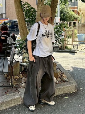 Never mind the XU / Chikashitsu+さん（レディース・165cm）の冬コーディネート