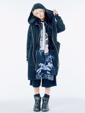 Never mind the XU / Chikashitsu+さんのコーディネート