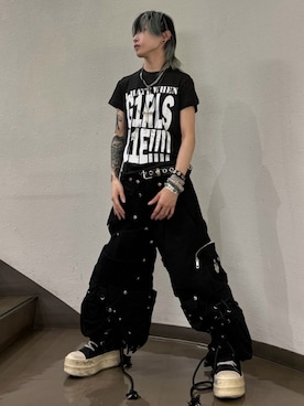 Never mind the XU / Chikashitsu+さんのコーディネート