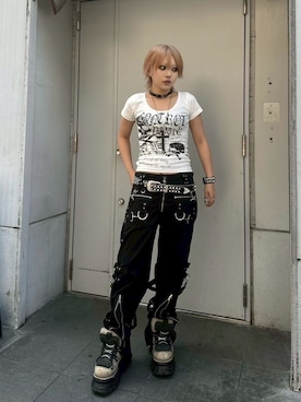 Never mind the XU / Chikashitsu+さん（レディース・154cm）の夏コーディネート