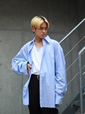 「ASTRAL（アストラル）のアイテム」を使った、Never mind the XU / Chikashitsu+さん（メンズ・173cm）の秋コーディネート