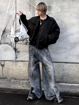 Never mind the XU / Chikashitsu+さんのコーディネート