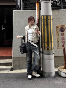 Never mind the XU / Chikashitsu+さんのコーディネート